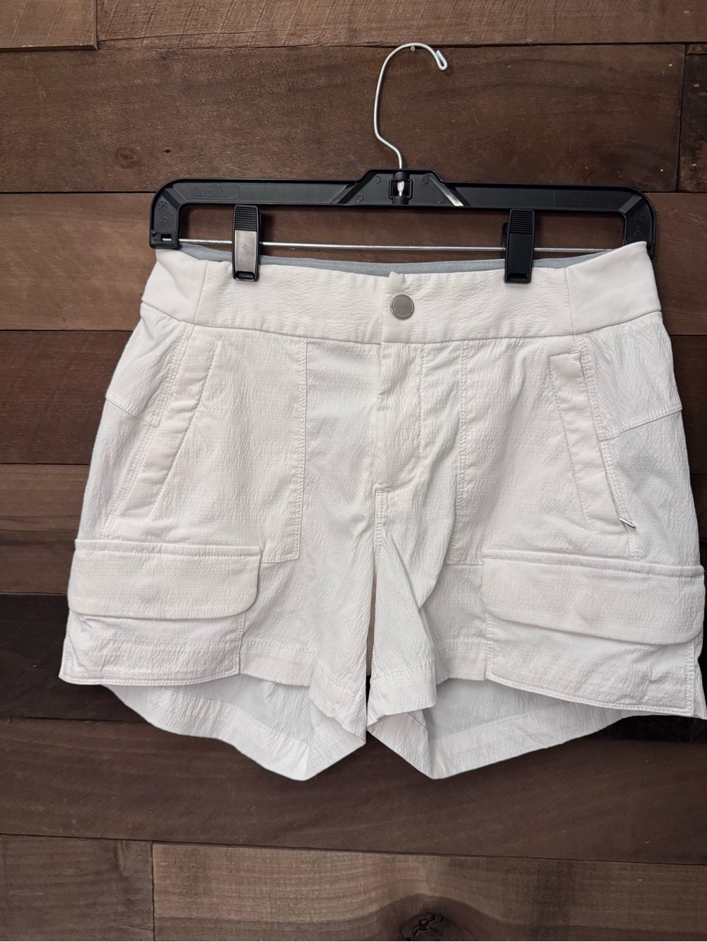 Athleta White Women's Cargo Athletic Shorts